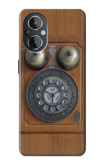 S3146 Antique Wall Retro Dial Phone Case For OnePlus Nord N20 5G