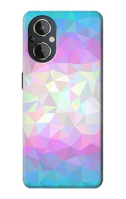 S3747 Trans Flag Polygon Case For OnePlus Nord N20 5G
