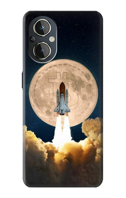 S3859 Bitcoin to the Moon Case For OnePlus Nord N20 5G