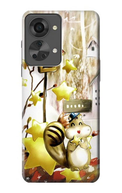 S0109 Cute Squirrel Cartoon Case For OnePlus Nord 2T