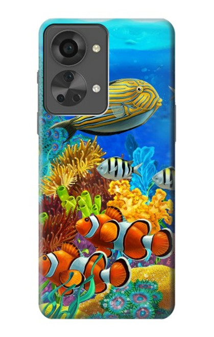 S2568 Sea Seabed Fish Corals Underwater Ocean Case For OnePlus Nord 2T
