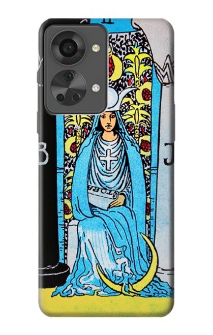 S2837 The High Priestess Vintage Tarot Card Case For OnePlus Nord 2T