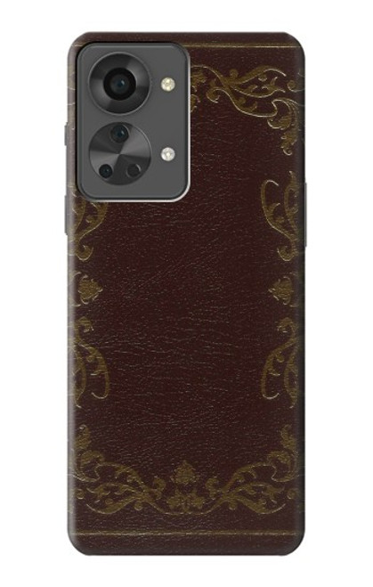 S3553 Vintage Book Cover Case For OnePlus Nord 2T