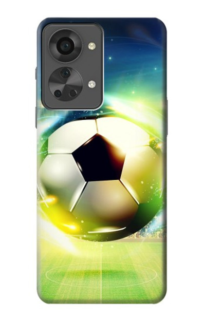 S3844 Glowing Football Soccer Ball Case For OnePlus Nord 2T