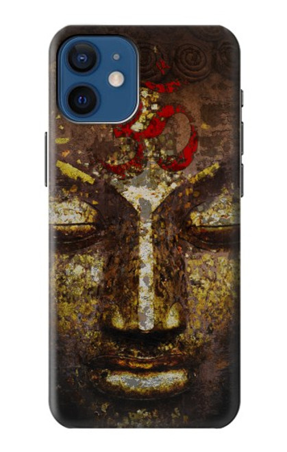 S3874 Buddha Face Ohm Symbol Case For iPhone 12 mini