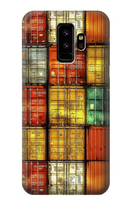 S3861 Colorful Container Block Case For Samsung Galaxy S9