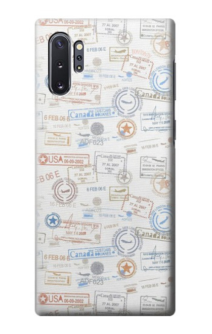 S3903 Travel Stamps Case For Samsung Galaxy Note 10 Plus