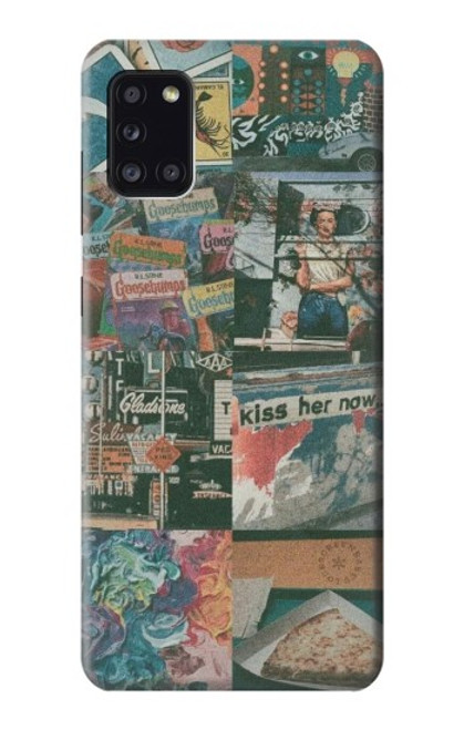 S3909 Vintage Poster Case For Samsung Galaxy A31