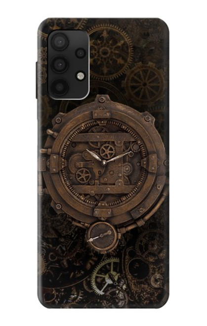 S3902 Steampunk Clock Gear Case For Samsung Galaxy A32 4G