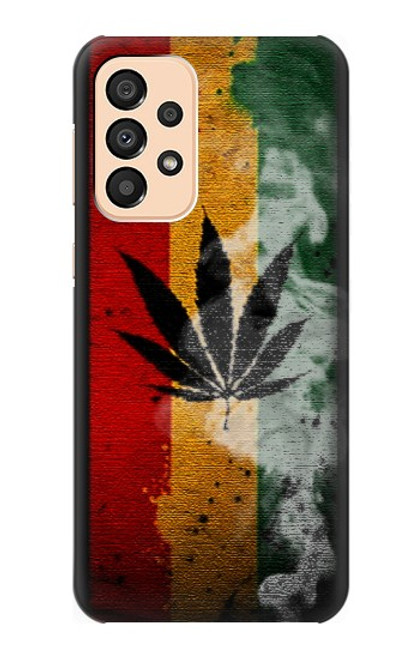 S3890 Reggae Rasta Flag Smoke Case For Samsung Galaxy A33 5G