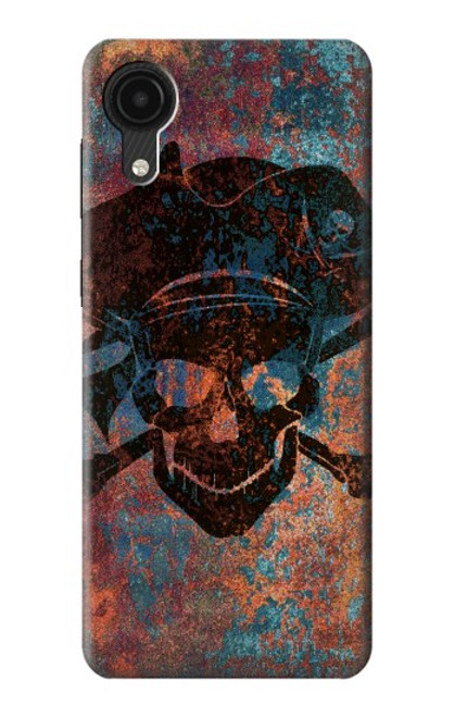 S3895 Pirate Skull Metal Case For Samsung Galaxy A03 Core