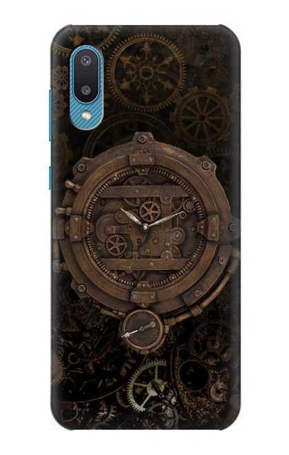 S3902 Steampunk Clock Gear Case For Samsung Galaxy A02, Galaxy M02