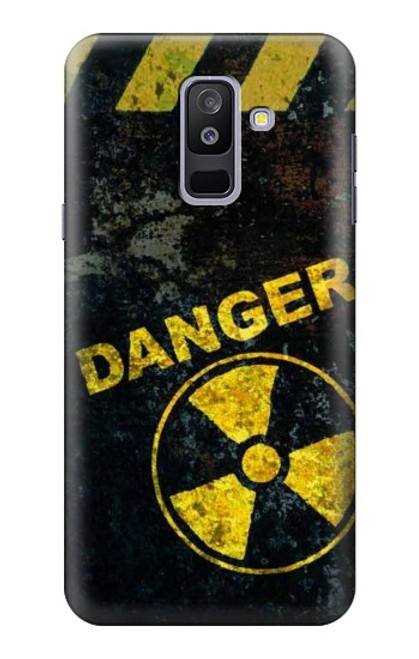 S3891 Nuclear Hazard Danger Case For Samsung Galaxy A6+ (2018), J8 Plus 2018, A6 Plus 2018