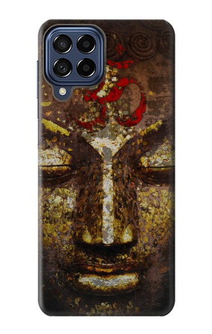 S3874 Buddha Face Ohm Symbol Case For Samsung Galaxy M53