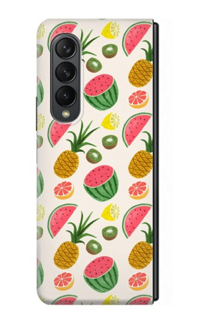 S3883 Fruit Pattern Case For Samsung Galaxy Z Fold 3 5G