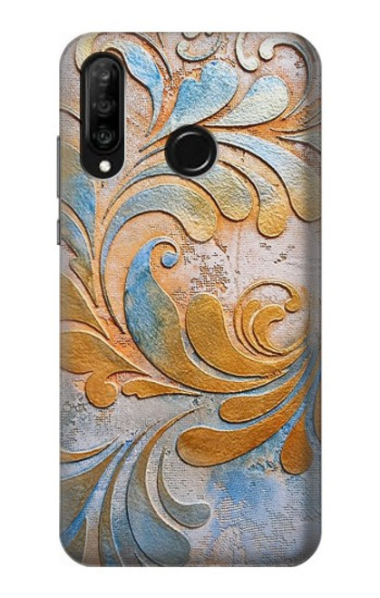 S3875 Canvas Vintage Rugs Case For Huawei P30 lite