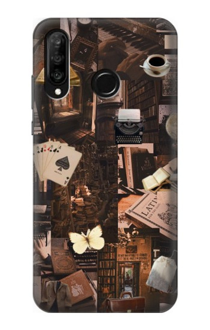 S3877 Dark Academia Case For Huawei P30 lite