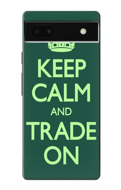 S3862 Keep Calm and Trade On Case For Google Pixel 6a
