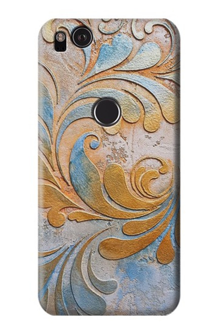 S3875 Canvas Vintage Rugs Case For Google Pixel 2