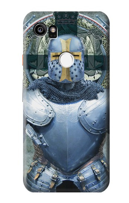 S3864 Medieval Templar Heavy Armor Knight Case For Google Pixel 2 XL