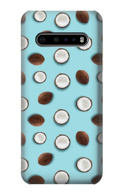 S3860 Coconut Dot Pattern Case For LG V60 ThinQ 5G