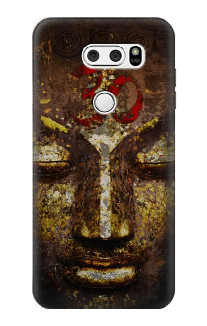 S3874 Buddha Face Ohm Symbol Case For LG V30, LG V30 Plus, LG V30S ThinQ, LG V35, LG V35 ThinQ