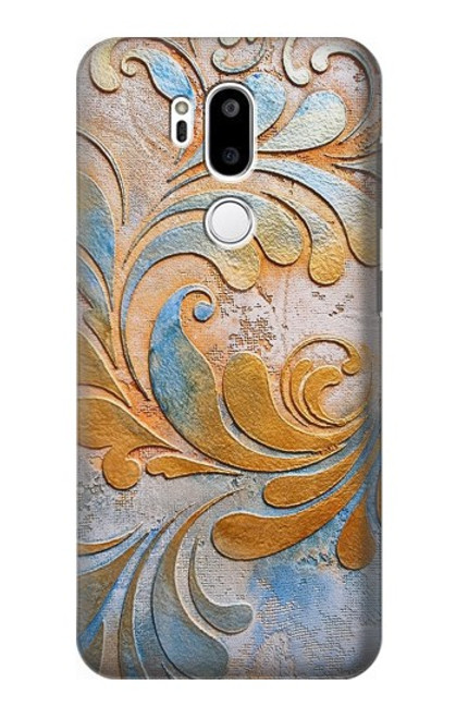 S3875 Canvas Vintage Rugs Case For LG G7 ThinQ