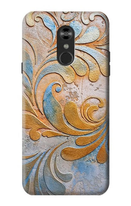 S3875 Canvas Vintage Rugs Case For LG Q Stylo 4, LG Q Stylus