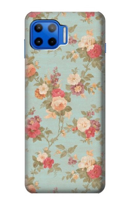 S3910 Vintage Rose Case For Motorola Moto G 5G Plus