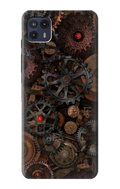 S3884 Steampunk Mechanical Gears Case For Motorola Moto G50 5G