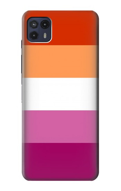S3887 Lesbian Pride Flag Case For Motorola Moto G50 5G