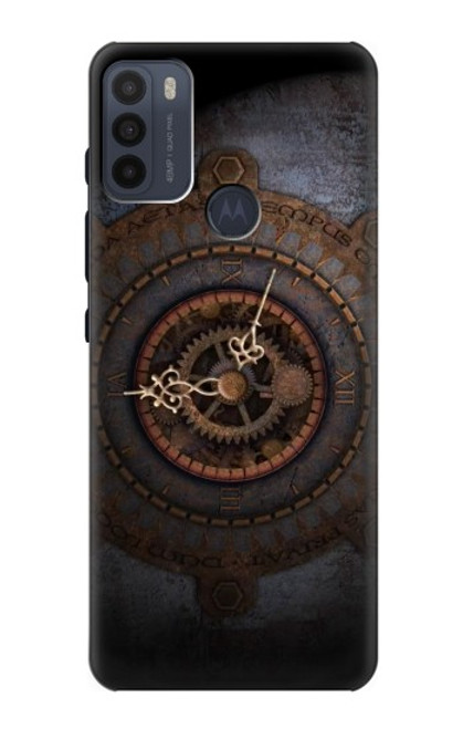 S3908 Vintage Clock Case For Motorola Moto G50