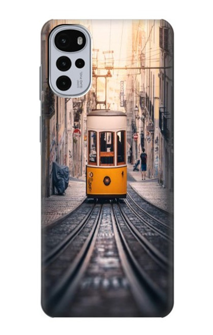 S3867 Trams in Lisbon Case For Motorola Moto G22