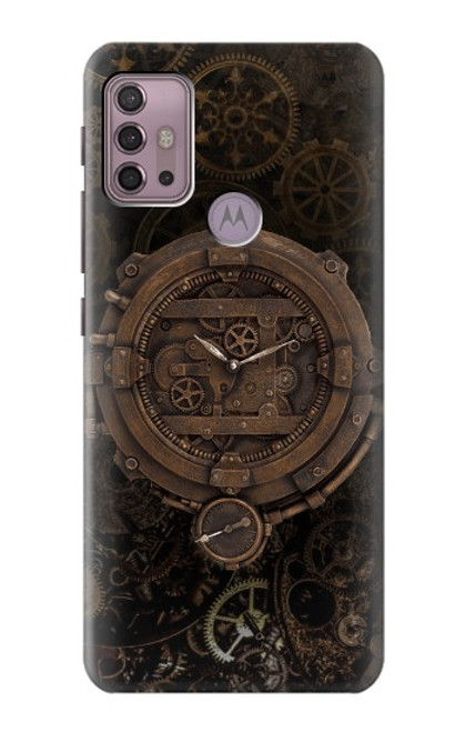 S3902 Steampunk Clock Gear Case For Motorola Moto G30, G20, G10