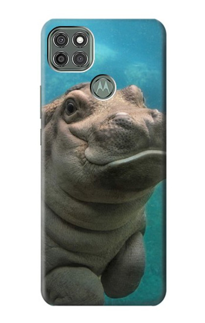 S3871 Cute Baby Hippo Hippopotamus Case For Motorola Moto G9 Power
