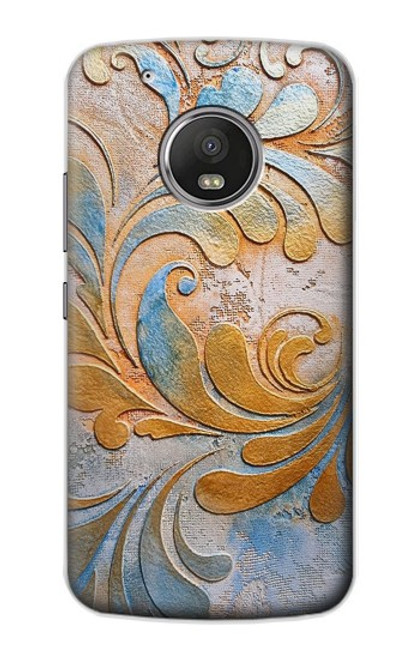 S3875 Canvas Vintage Rugs Case For Motorola Moto G5 Plus
