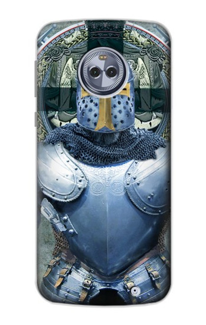S3864 Medieval Templar Heavy Armor Knight Case For Motorola Moto X4