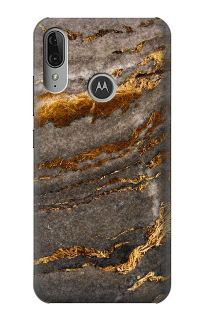 S3886 Gray Marble Rock Case For Motorola Moto E6 Plus, Moto E6s