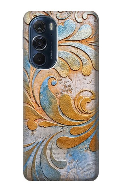 S3875 Canvas Vintage Rugs Case For Motorola Edge X30