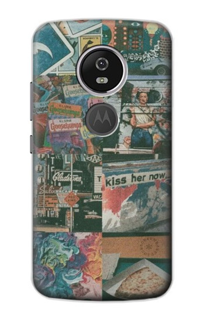 S3909 Vintage Poster Case For Motorola Moto E5 Plus