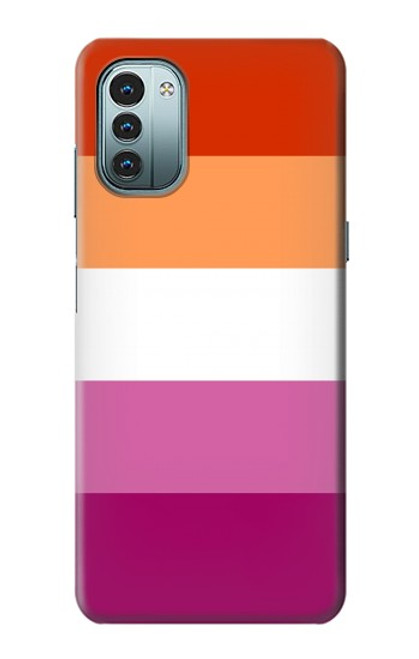 S3887 Lesbian Pride Flag Case For Nokia G11, G21