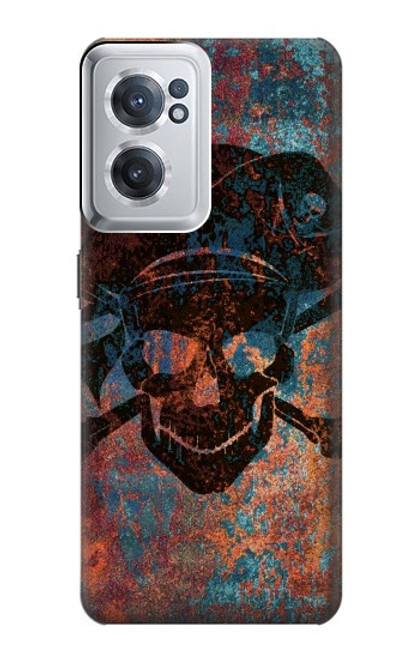 S3895 Pirate Skull Metal Case For OnePlus Nord CE 2 5G