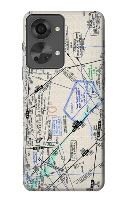 S3882 Flying Enroute Chart Case For OnePlus Nord 2T