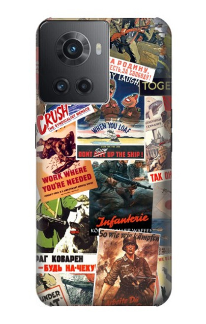 S3905 Vintage Army Poster Case For OnePlus 10R