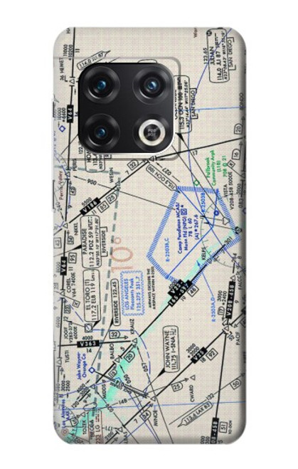 S3882 Flying Enroute Chart Case For OnePlus 10 Pro