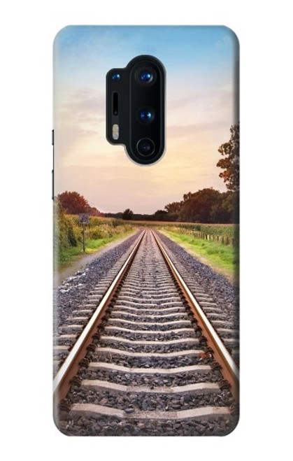 S3866 Railway Straight Train Track Case For OnePlus 8 Pro