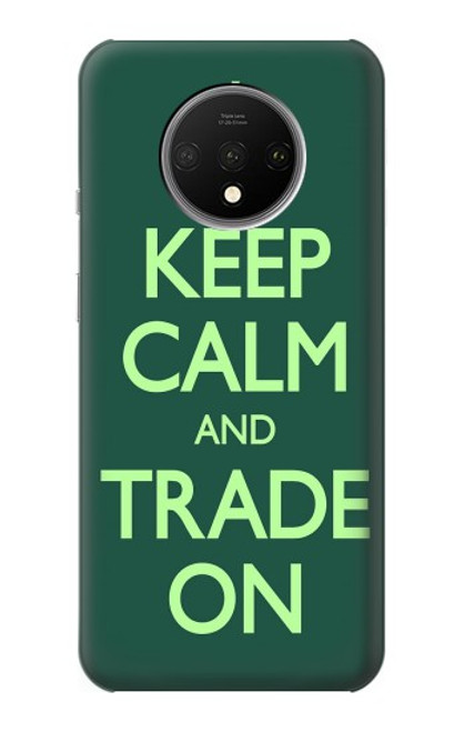 S3862 Keep Calm and Trade On Case For OnePlus 7T