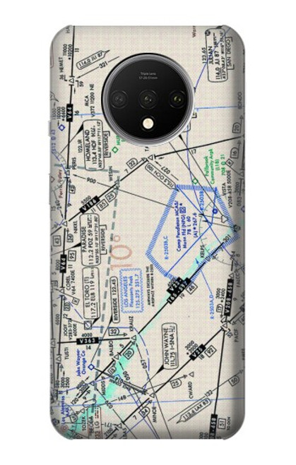 S3882 Flying Enroute Chart Case For OnePlus 7T