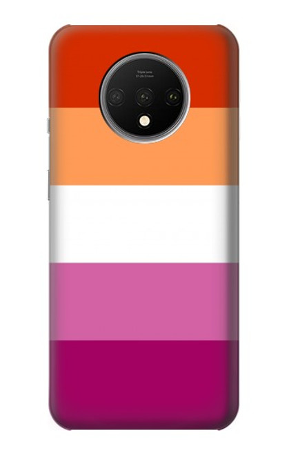 S3887 Lesbian Pride Flag Case For OnePlus 7T