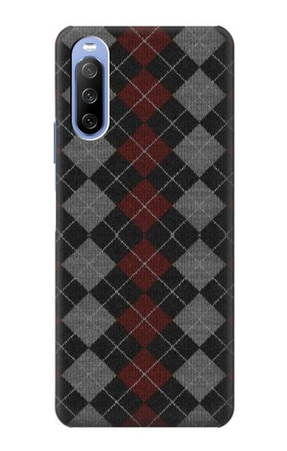 S3907 Sweater Texture Case For Sony Xperia 10 III Lite